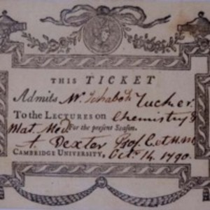 Admission Ticket to a lecture at Harvard Medical School