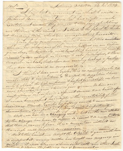 Matthew Ives letter to James Fowler, 1824 January 24