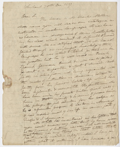 Edward Hitchcock letter to Benjamin Silliman, 1827 December 30