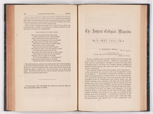 The Amherst collegiate magazine, 1854 May