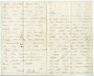 Emily Dickinson letter to Mrs. Samuel (Mary) Bowles