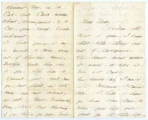 Emily Dickinson letter to Mrs. Samuel (Mary) Bowles