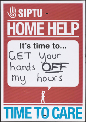 Home help : It's time to get your hands off my hours