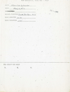 Citywide Coordinating Council daily monitoring report for South Boston High School by Marilee Wheeler, 1976 May 13