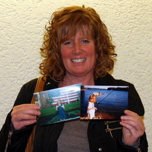 Joan McDermott at the Stoneham Mass. Memories Road Show