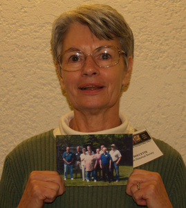 Susan Doucette at the Stoneham Mass. Memories Road Show