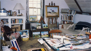 Cathy Skowron art studio