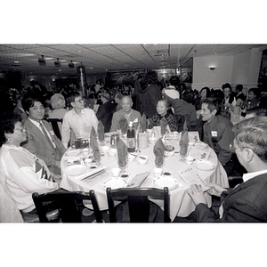 Guests at a Chinese Progressive Association party