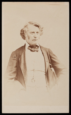 Studio portrait of Charles Sumner, Boston, Mass., undated