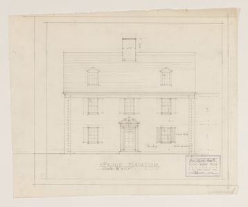 Marie E. Frost duplex house, unidentified location