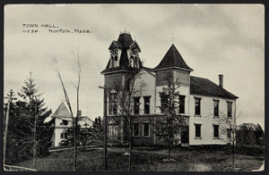 Town Hall, Norfolk, Mass., December 23, 1908