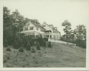 Exterior view of the John Lawrence House, 76 Campmeeting Road, Topsfield, Mass., undated