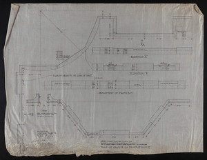 Plan of Granite on Front of House, Jan. 12, 1906