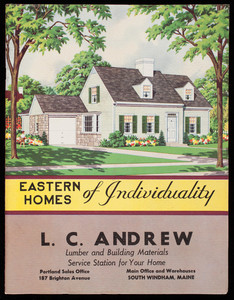 Eastern homes of individuality, National Plan Service, Inc., Chicago, Illinois,1948