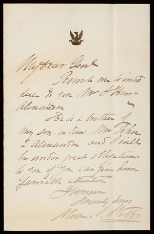 [Alexander] S. Webb to Thomas Lincoln Casey, February 1, 1893