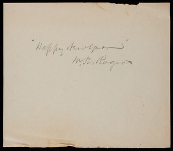 [William K.] Rogers to Thomas Lincoln Casey, undated [January 1880]