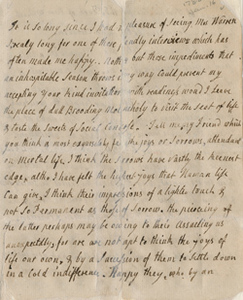 Letter from Hannah Winthrop to Mercy Otis Warren, 16 January 1782