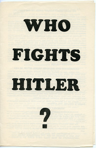 Who fights Hitler?