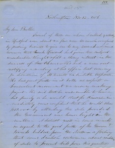 Letter from Samuel Fowler Lyman to Joseph Lyman