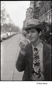 David Doubilet with hat and cigarette
