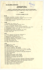 Proposed plans for an Encyclopedia Africana