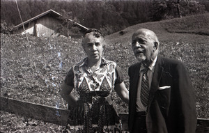 W. E. B. Du Bois and Shirley Graham Du Bois in Switzerland