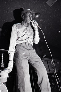 John Lee Hooker performing