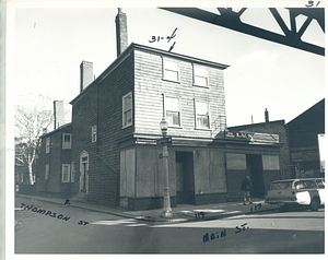 117-119 Main Street at corner of Thompson Street in Charlestown