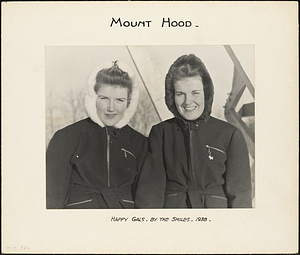 Happy Gals by the Smiles, Mount Hood: Melrose, Mass