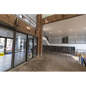 Harriet Tubman House atrium ground floor facing northeast