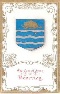 The coat of arms of Beverley