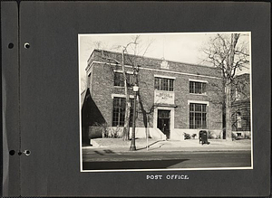 Post Office: Melrose, Mass.