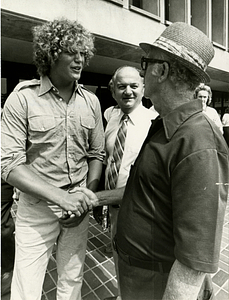 Ted Kennedy, John Ellis, and Charlie Santos