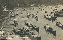 Canoes on the Charles River