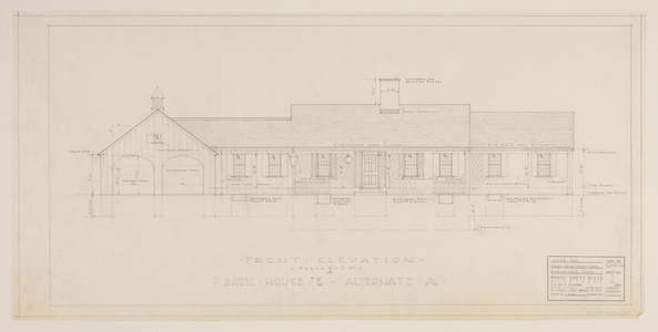 Fields Point Manufacturing Corp. (builder) house, Barnstable, Mass.