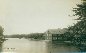 Skating rink and dance hall, Lincoln Park, Lake Quinsigamond, Worcester, Mass., undated