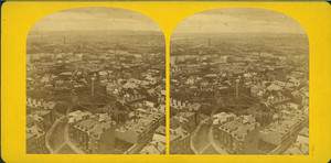 View from Bunker Hill Monument of Charlestown, Mass., undated