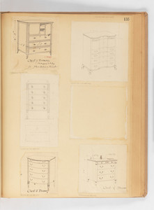 Bureaus. Chests of Drawers. -- Page 135