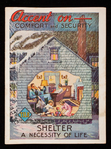Accent on comfort and security, shelter a necessity of life, The Tilo Roofing Company, Inc., Stratford, Connecticut