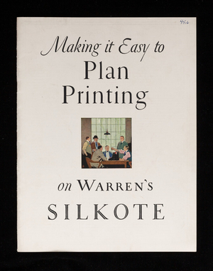 Making it easy to plan printing on Warren's Silkote, S.D. Warren Company, 101 Milk Street, Boston, Mass.