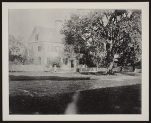 Exterior view of the Marrett House, Standish, Maine, undated