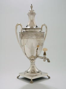 Urn presented to Captain Gamaliel Bradford by Samuel Parkman