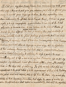Letter from Hannah Winthrop to Mercy Otis Warren, 17 January 1780