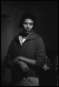 Mildred Loving, three-quarter length portrait facing camera