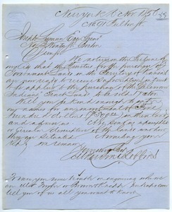Letter from Mckesson and Robbins to Joseph Lyman