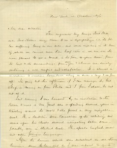 Letter from Joseph Lyman to Catherine Lyman