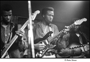 Chambers Brothers: (l-r) George Chambers, Lester Chambers, and Willie Chambers