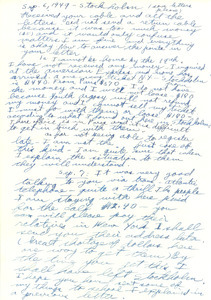 Letter from Joel M. Halpern to Nettie and Carl Halpern