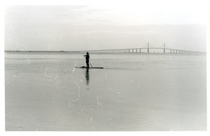 Surf board paddler (Hairs)