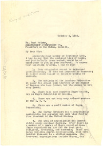 Letter from W. E. B. Du Bois to Kurt Weimar